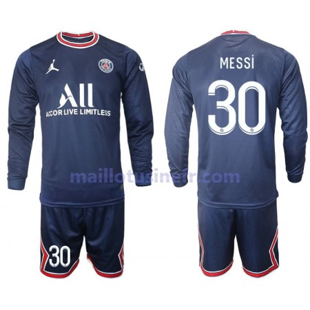 Maillot de Foot Paris Saint-Germain MESSI 30 Domicile 2021-22 Manches Longues - Enfant Maillot de Foot Paris Saint-Germain MESSI 30 Domicile 2021-22 Manches Longues - Enfant